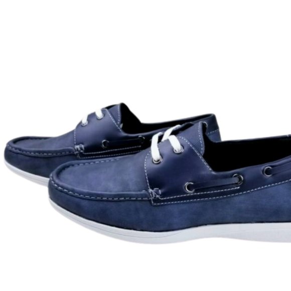 Unlisted Kenneth Cole Comment-ater Navy Loafer 8 - Picture 2 of 3